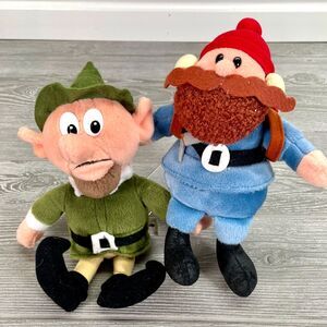 Stuffins Yukon Cornelius and Boss Elf Plush Rudolph Reindeer Island Misfit Toys